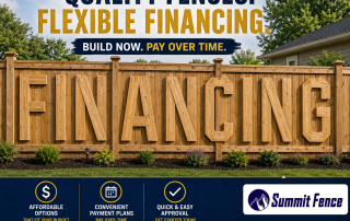 fence financing starting at $3500
